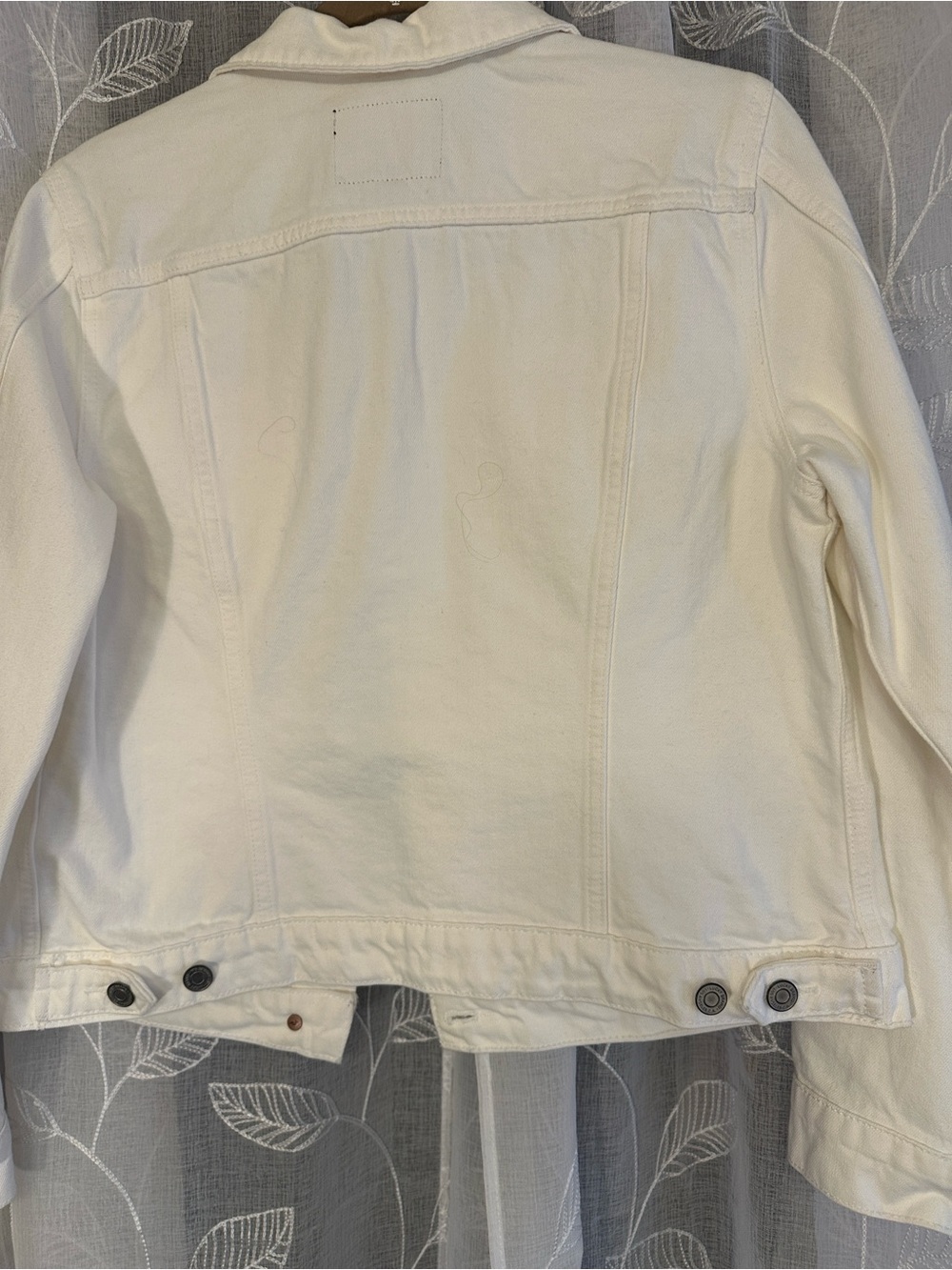 Lucky Brand Women's white Denim Jacket - Picture 7 of 11